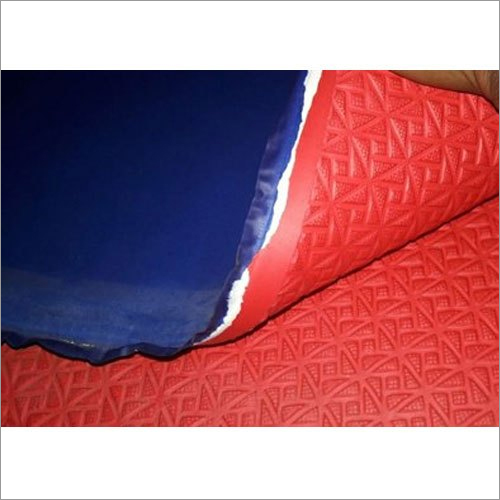 Hawai Chappal Sole Sheet - Soft Rubber, Variable Thickness & Width, Red Color | Durable and Comfortable Foot Grip Design