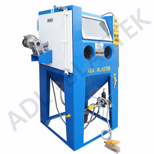 Semi Automatic Suction Blaster Shot Blasting Machine