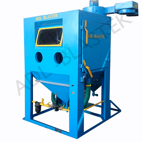 Semi Automatic Suction Blaster Shot Blasting Machine