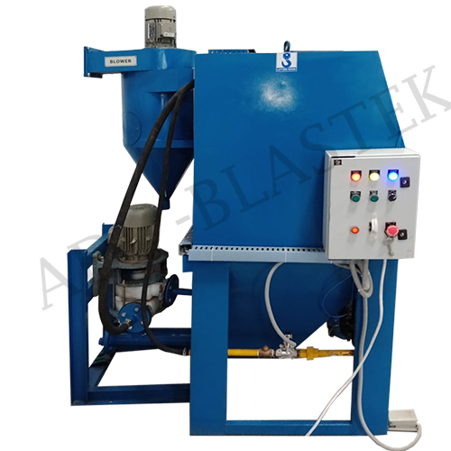 Semi Automatic Cabinet Type Wet Shot Blasting Machine