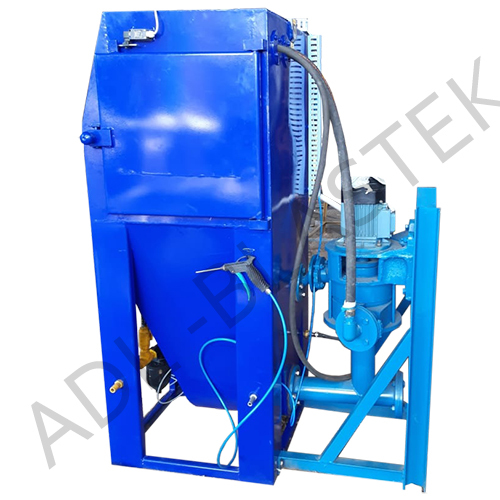 Semi Automatic Cabinet Type Wet Shot Blasting Machine