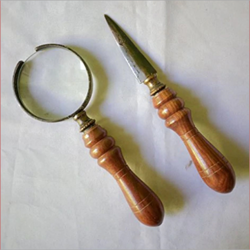 Antique Magnifier Lense with Letter Opener