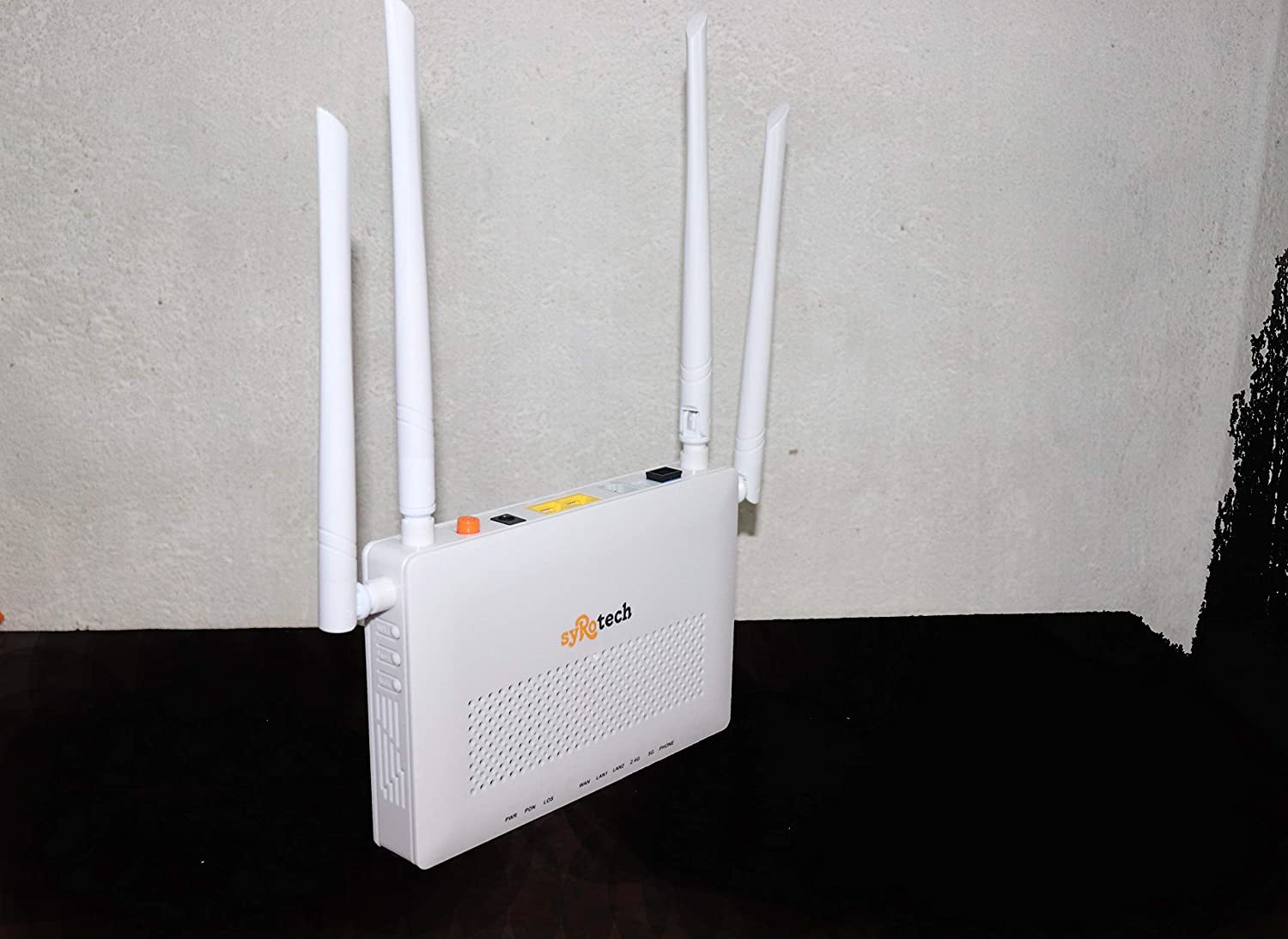 Sy-gpon-2010r2-wadont - 236x148x31 Mm, 240g Weight | Four-antenna Wireless Router For Commercial & Industrial Use, High Quality Performance