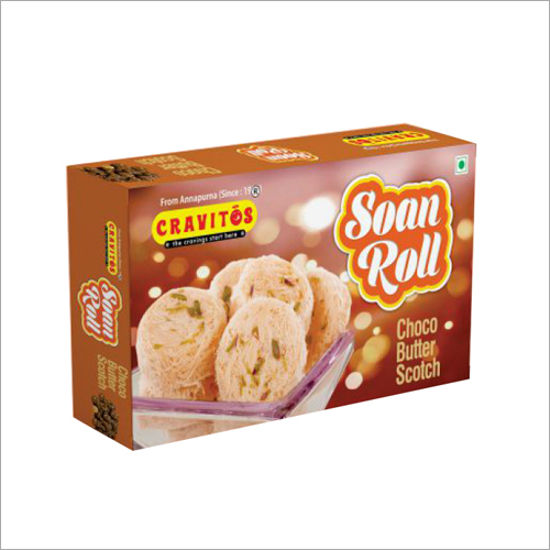 Soan Roll Choco Butter Scotch - 250g | Nil Fat, Easily Digestible Treat with Irresistible Chocolate and Butterscotch Flavors