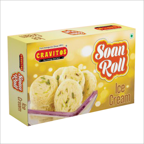 Soan Roll Ice Cream - 250 Grams, Nil Fat Percentage - Easily Digestible Delight