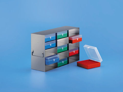 Tarsons 113010 Upright Freezer Drawer Rack For Cryo Cube Box 100 Places Application: Yes