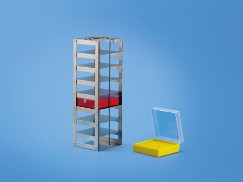 Tarsons 113070 Vertical Freezer Rack For Cryo Cube Box 100 Places Application: Yes