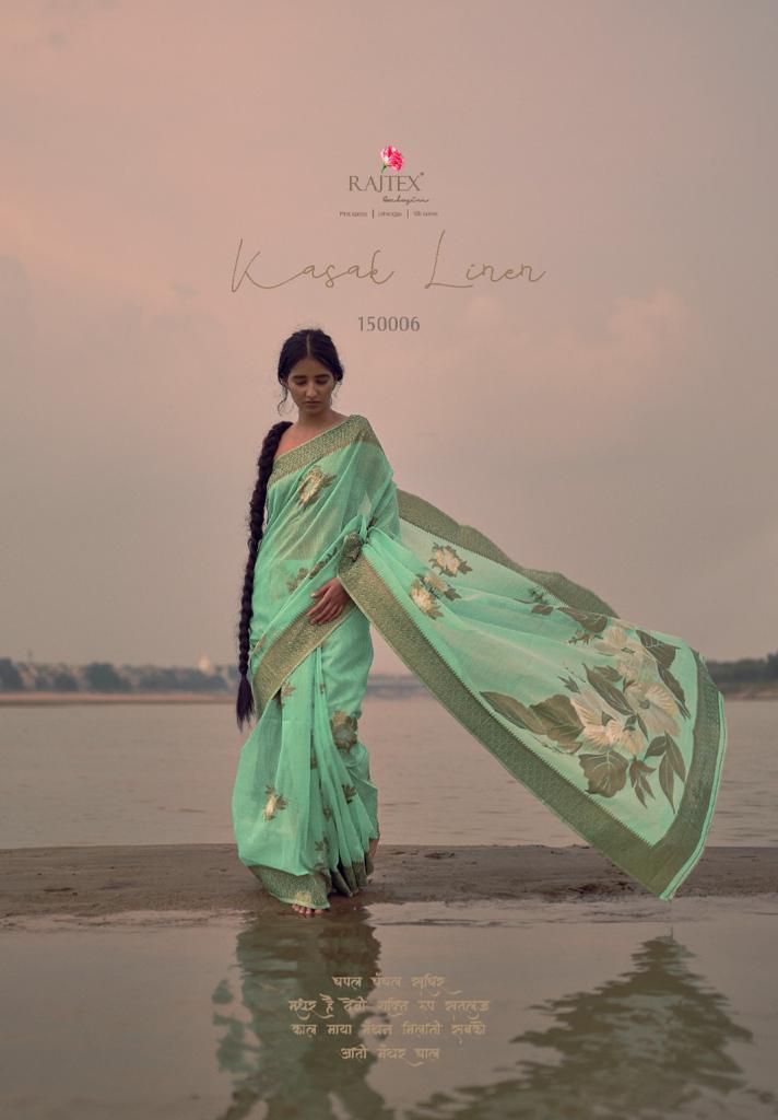 Mix Linen Saree