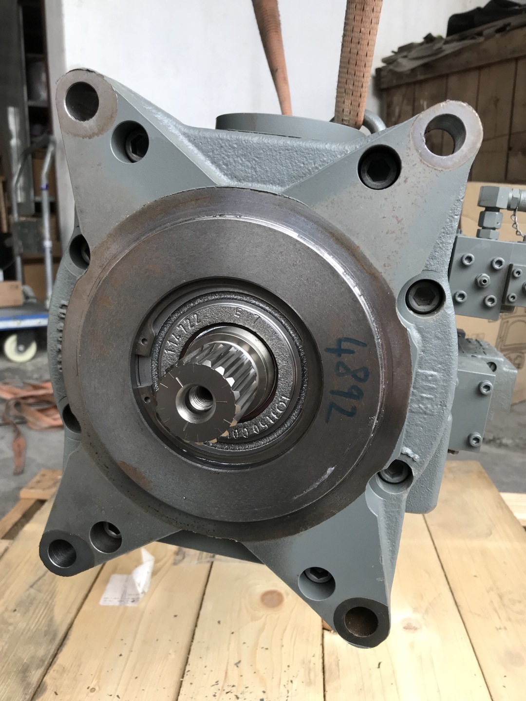 Lpvd 125 Liebherr Hydr.double Pump 9074892 For A934b R934b Warranty: 6 Months