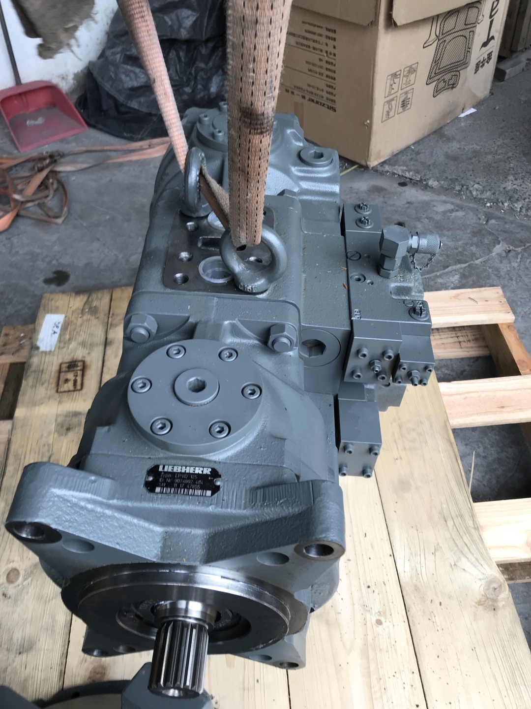 Lpvd 125 Liebherr Hydr.double Pump 9074892 For A934b R934b Warranty: 6 Months