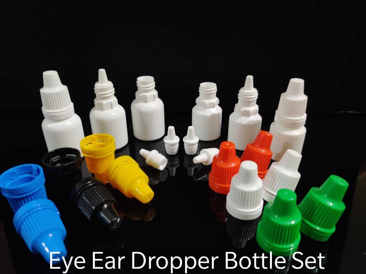 Eye Drop Bottle - Hdpe, 5 Ml To 250 Ml , Milky White Color, Screen Printing Logo, Lock Neck Type, Round Shape, Dropper Sealing Type
