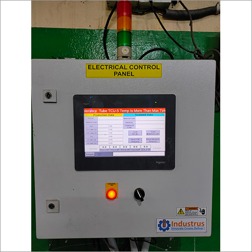 Electrical Control Panel - Mild Steel, Customizable Dimensions | 100a Rated Current, Plc-based Control, Touchscreen Display, High Protection Ip65, Ventilation System