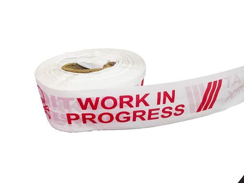 Barricade Tape - High Visibility, Caution and Danger Messaging | Brightly Colored Yellow-Black or Red-White Stripes
