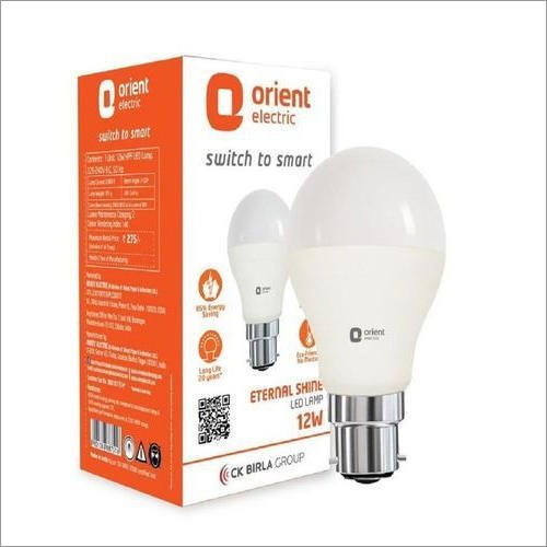 Plastic 7 Watt B-22 Orient Led Bulb