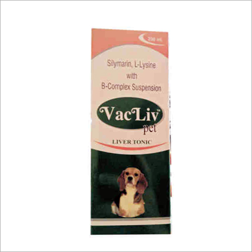 बी कॉम्प्लेक्स सस्पेंशन लिवर टॉनिक के साथ 200 मिली सिलीमारिन एल लाइसिन सामग्री: एनिमल एक्सट्रैक्ट