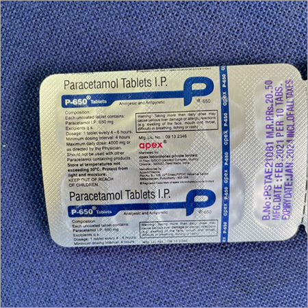 पेरासिटामोल टैबलेट आईपी