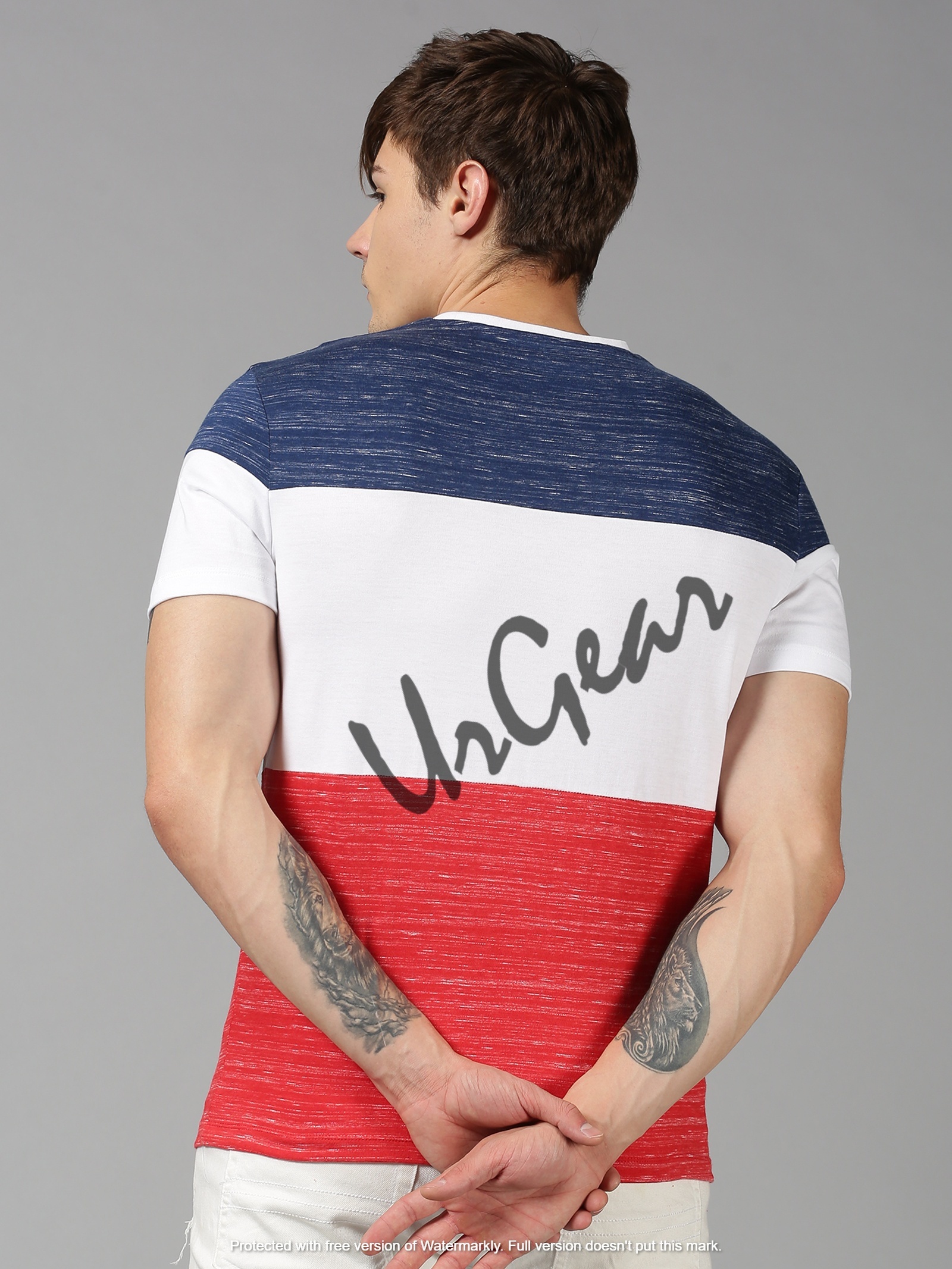 Men Round Neck T-shirt - 100% Combed Cotton, Sizes S-xxl, Multicolor, 190 Gsm, Bio-washed Softness, Short Sleeves