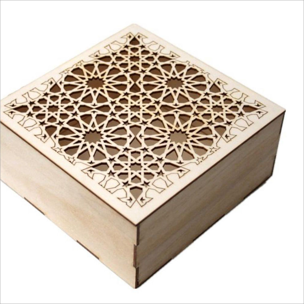 Natural Solid Wooden Box