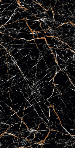 वाटरप्रूफ मिस्टिक ब्लैक 600X1200Mm सुपर हाई ग्लॉस पोर्सिलेन टाइल्स