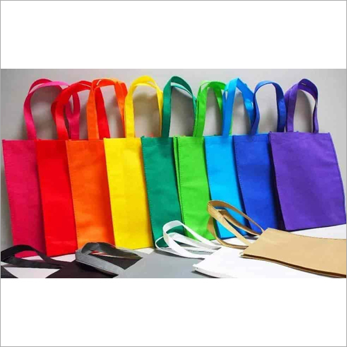Multicolor Non Woven Shopping Bag - Durable Non-Woven Fabric, Various Sizes Available, Features Single Pocket, Double Handle Strap