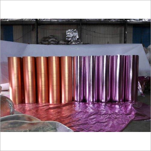 Metallic Non Woven Fabric - Non Woven, Weight As Per Requirement Kg | Absorbent, Flame Retardant, Liquid Repellent, Soft, Thermal Insulation, Bacterial Barrier
