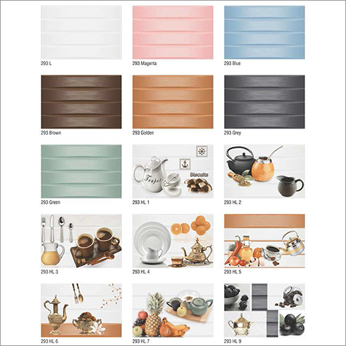 293 सीरीज ग्लॉसी किचन टाइल्स