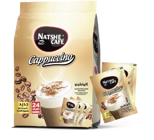 Natshe Cafe Cappuccino कॉफी दूध और चीनी के साथ