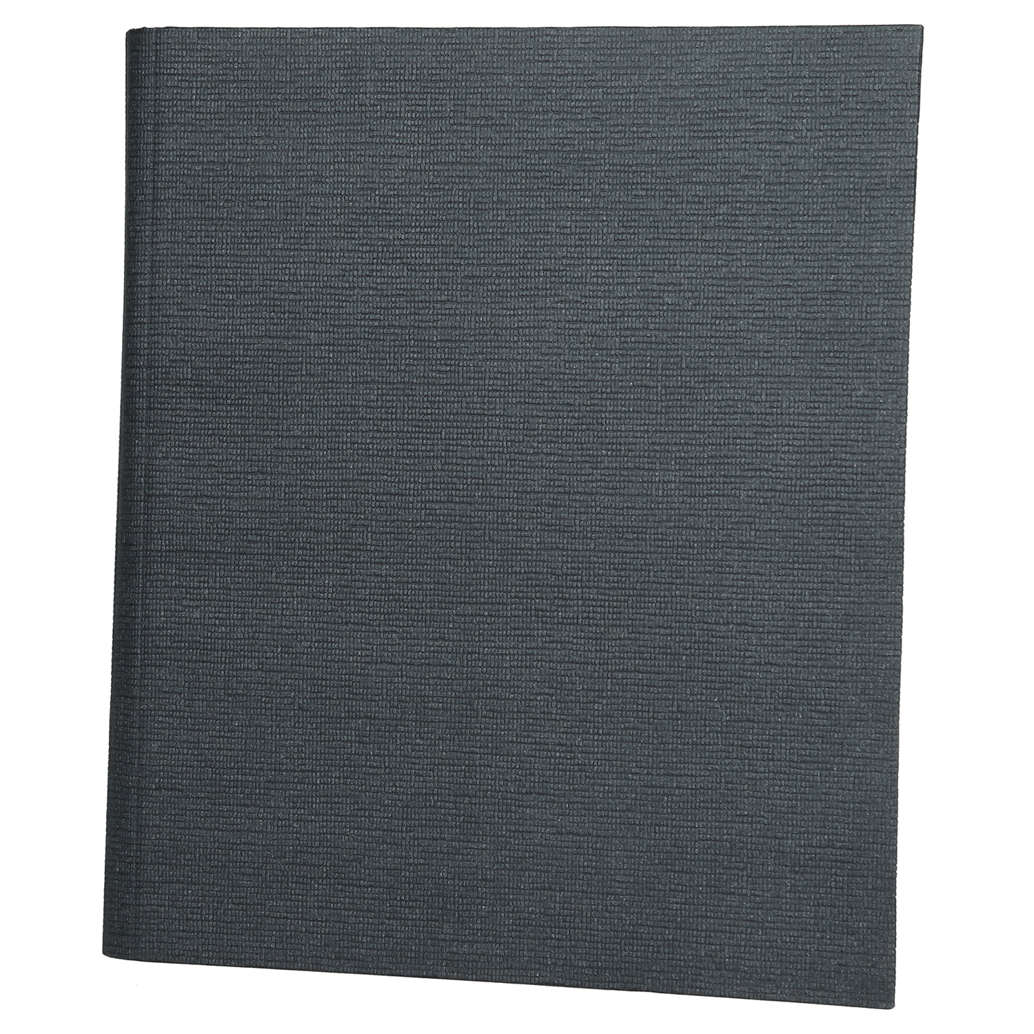 Comma Abaca - A4 Size - 1.5 Inch - 2d Ring Binder File (Black) Sturdy With Long Archival Life