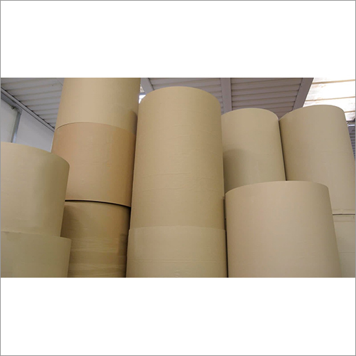 Brown Kraft Paper Roll - High Strength, Variable Dimensions | Matte Finish, Ideal For Packaging And Wrapping