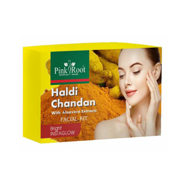 Pink Root Haldi Chandan Facial Kit 80gm