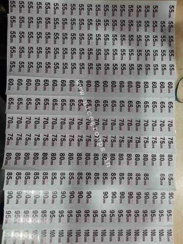 Size Sticker-Number Sticker-Quality Check sticker