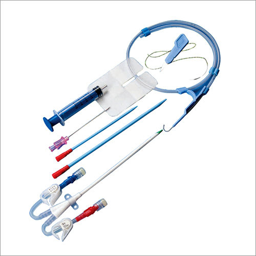 Plastic Hemodialysis Catheter And Kit