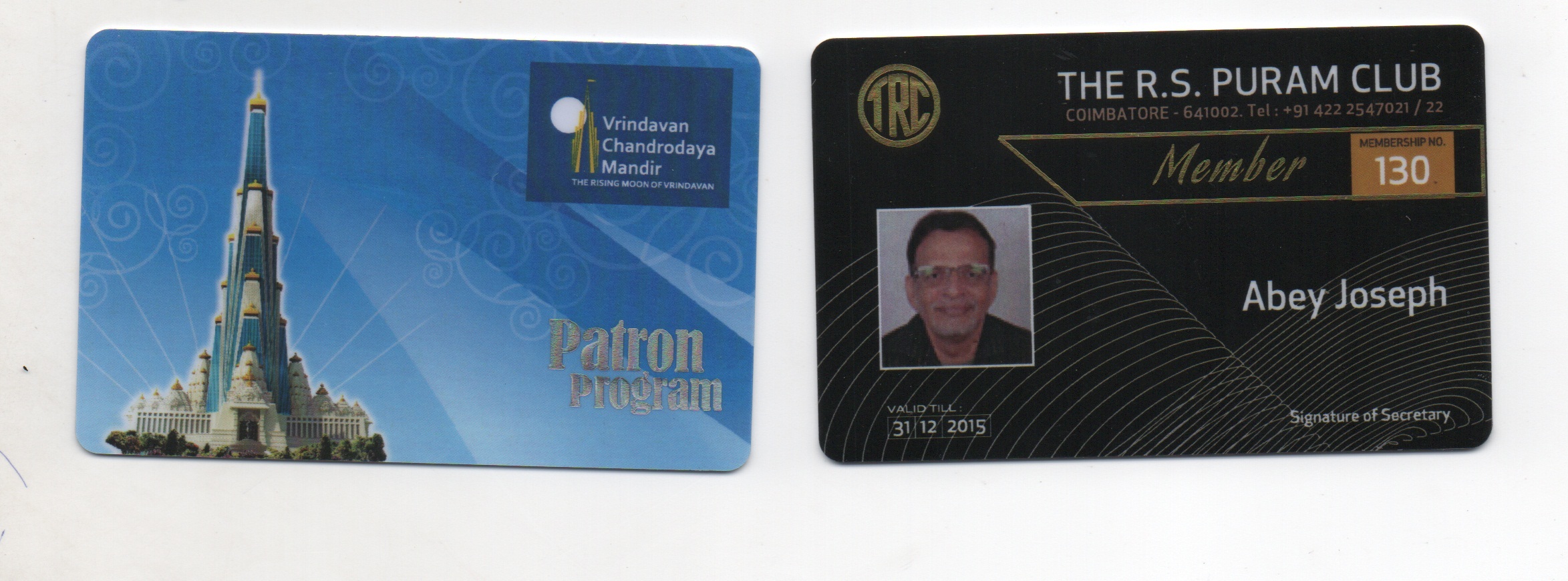 Digital Printed Id Cards - Pvc Material, 85x54 Mm Size, Multicolor Finish | Double-sided, Glossy And Matt Surface, Water Resistant
