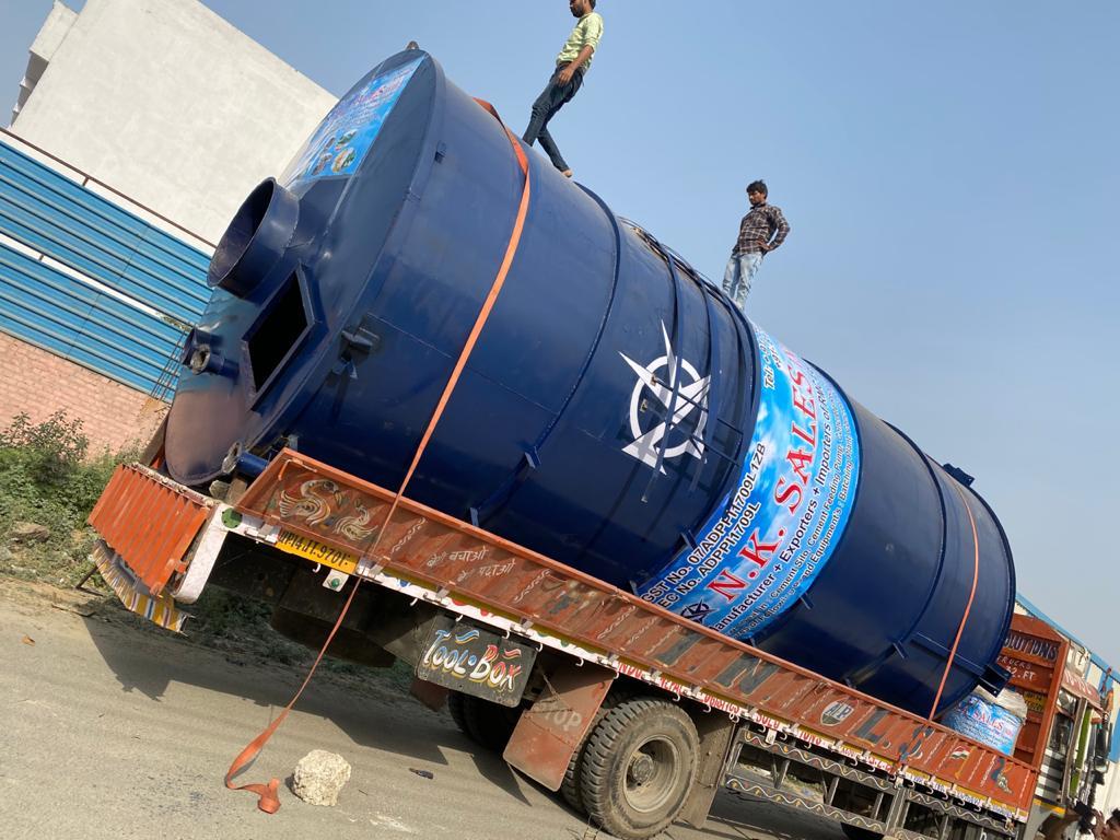 Cement Storage Silo - 100 Ton Capacity, Multicolor Finish, Dimensions: 3200x3200x13000mm, Weight: 6000kg, 1 Year Warranty