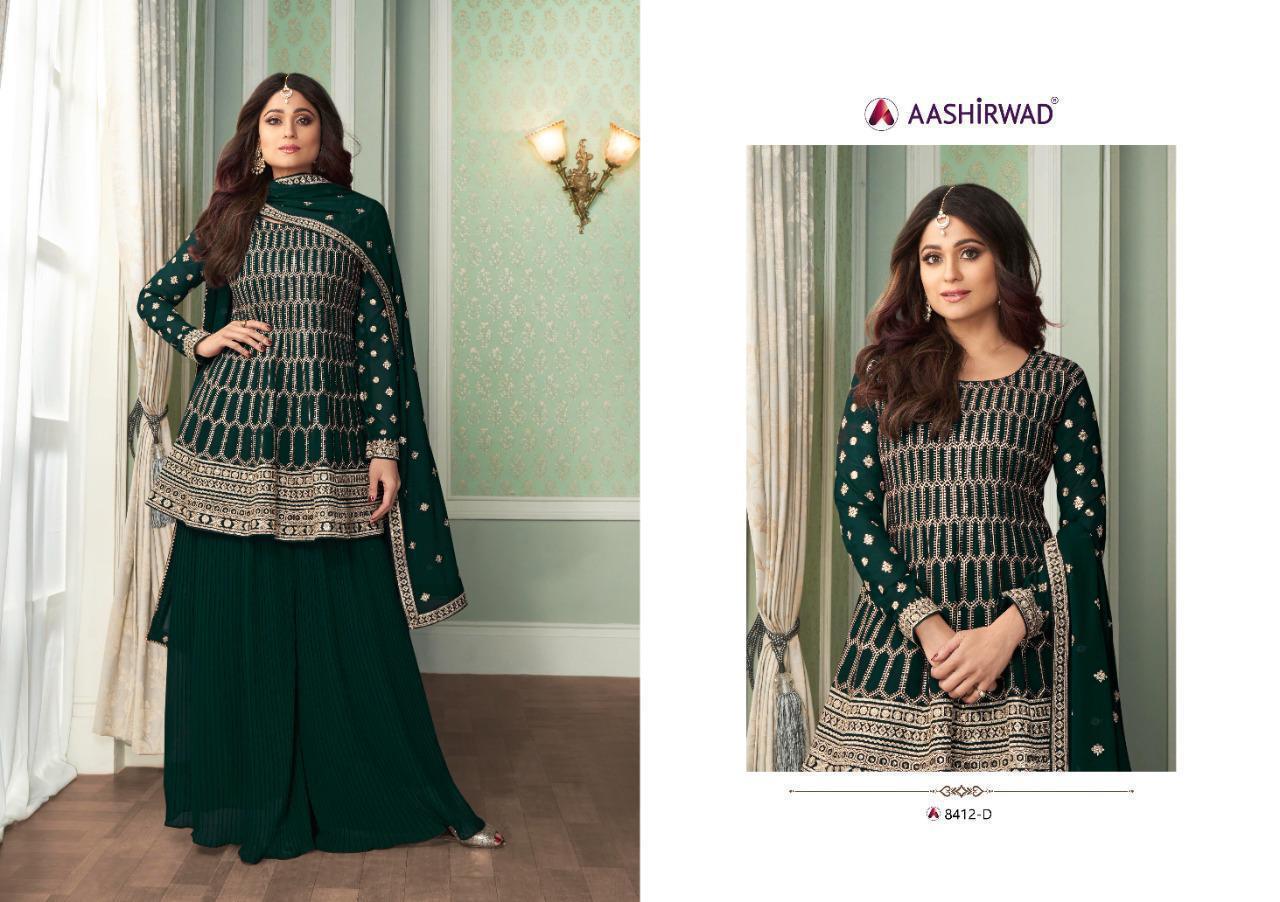 Peplon Designer Suits - Color: As Per Catalogue