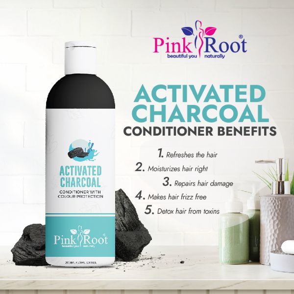 Pink Root Activated Charcoal Conditioner (200+50)ml Gender: Female