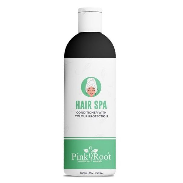Pink Root Hair Spa Conditioner - 200+50ml | Smoothening Formula For Female Hair Care, 36 Months Shelf Life