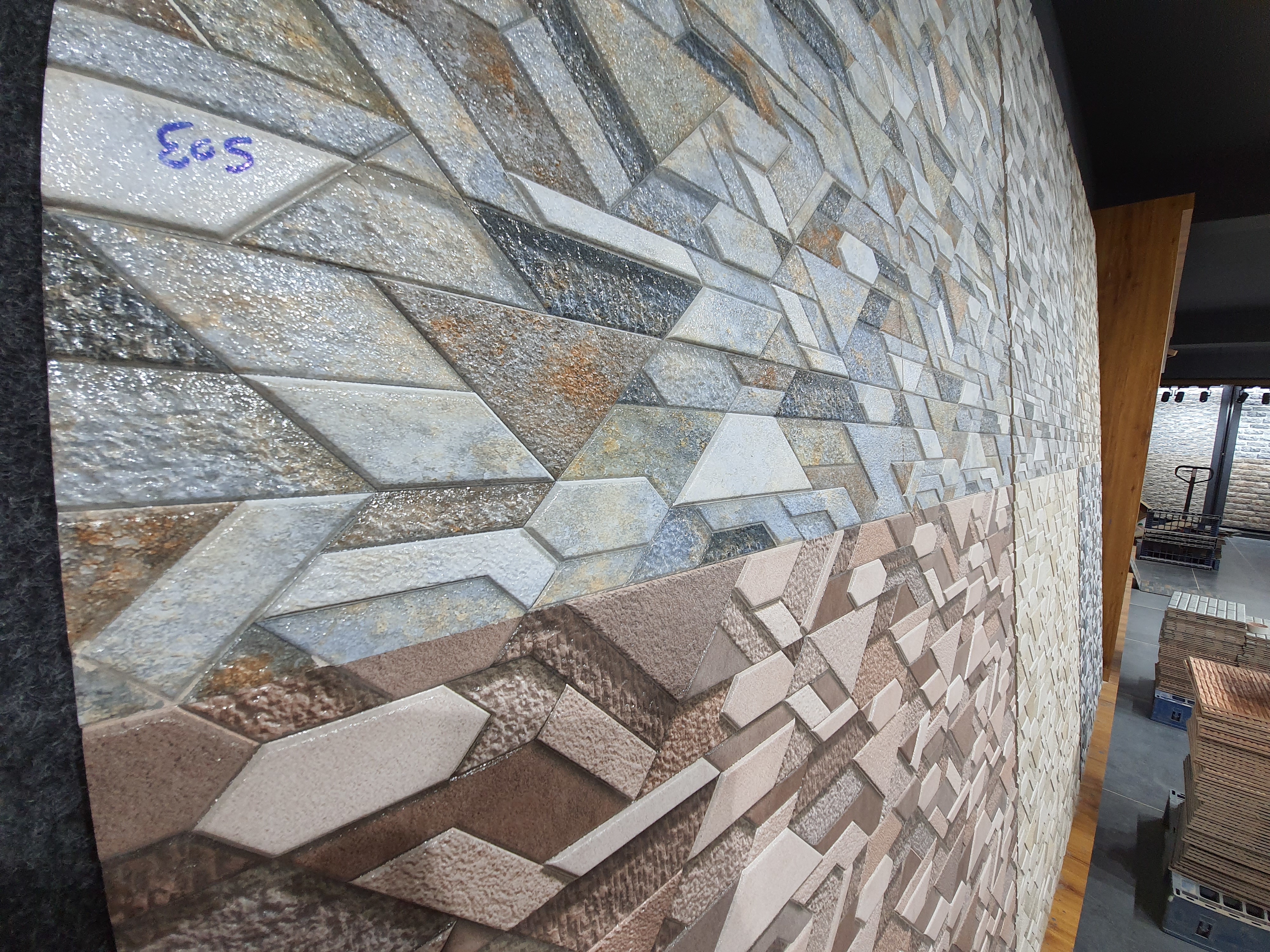 Multi Color Porcelain Elevation Tiles