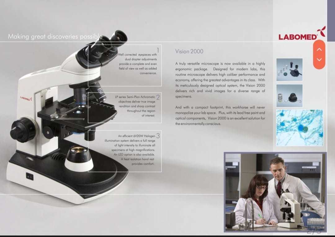Labomed Microscope Vision 2000 (Latest)