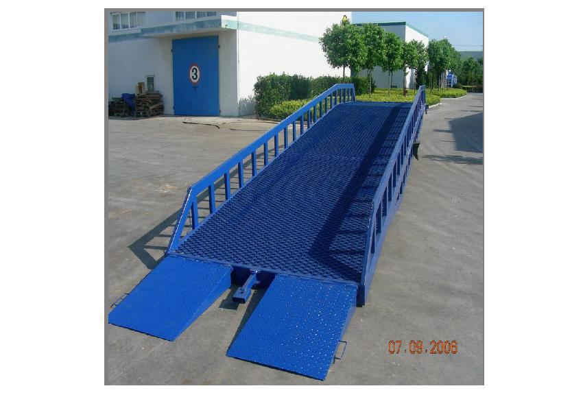 Safety Easy Handling Loading Dock Ramp, Portable Ramp,dock Leveller ,Mobile Yard Ramp,container Loading Ramp