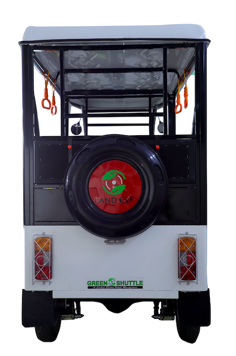 Gstpl Land Elf E-rickshaw - 2780x995x1785 Mm, 1200w Bldc Motor, 750 Kg Gvw | 48v Lead Acid Battery With 90 Km Range, Premium Suspension, Digital Speedometer, Climbing Gear, Led Lighting System