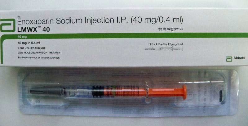 40 Mg Enoxaparin Injection Ip General Medicines