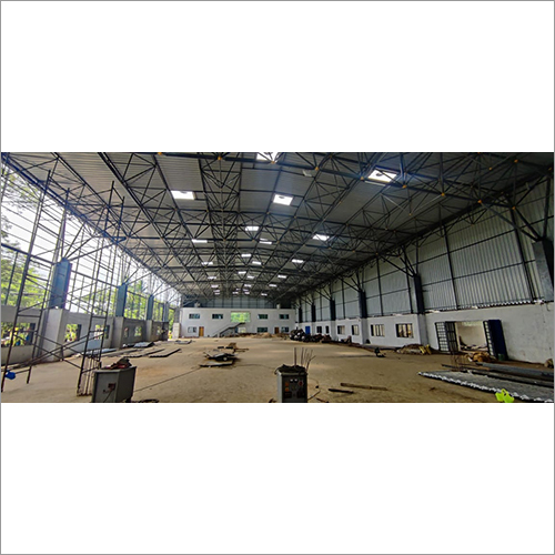 स्पेस फ्रेम स्ट्रक्चर का KKI 26 MTR स्पैन फैब्रिकेशन