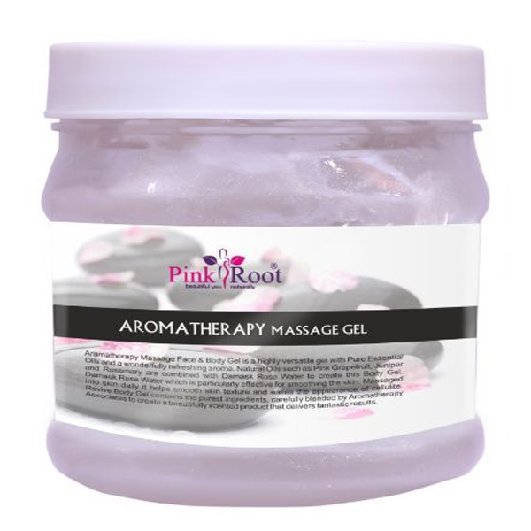 Pink Root Aromatherapy Massage Gel Face & Body Gel 500gm Age Group: All Age Group