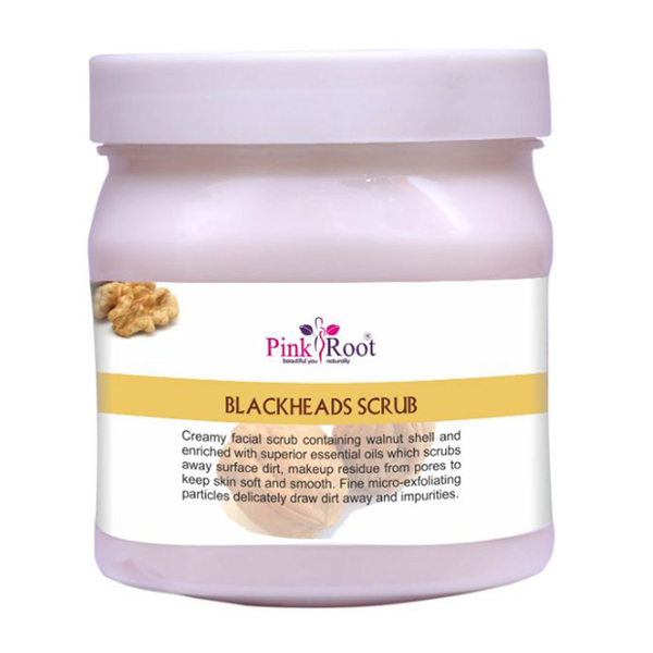Pink Root Blackheads Scrub With Apricot Kernel Oil 500ml Age Group: All Age Group