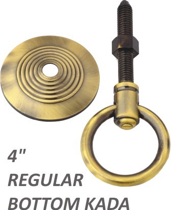 Brass/ssf/antic Brass Bottom Kada