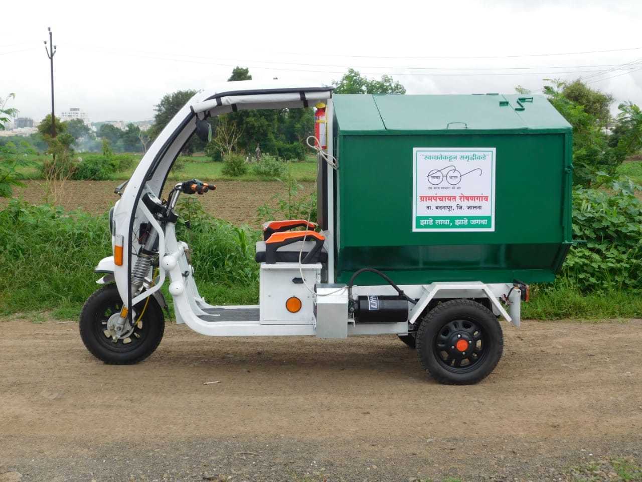 Gstpl E-cart Garbage Displacement: 80 Km