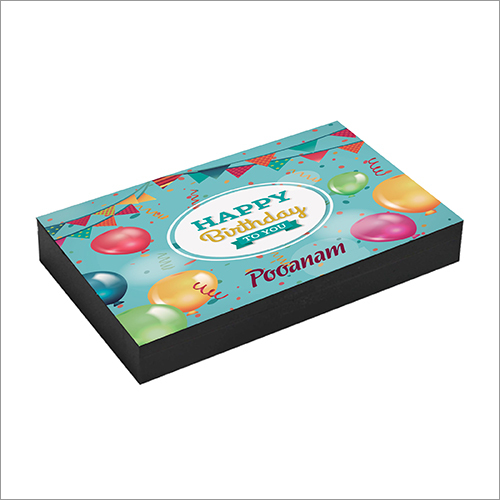 Printed Chocolate Candies With Box