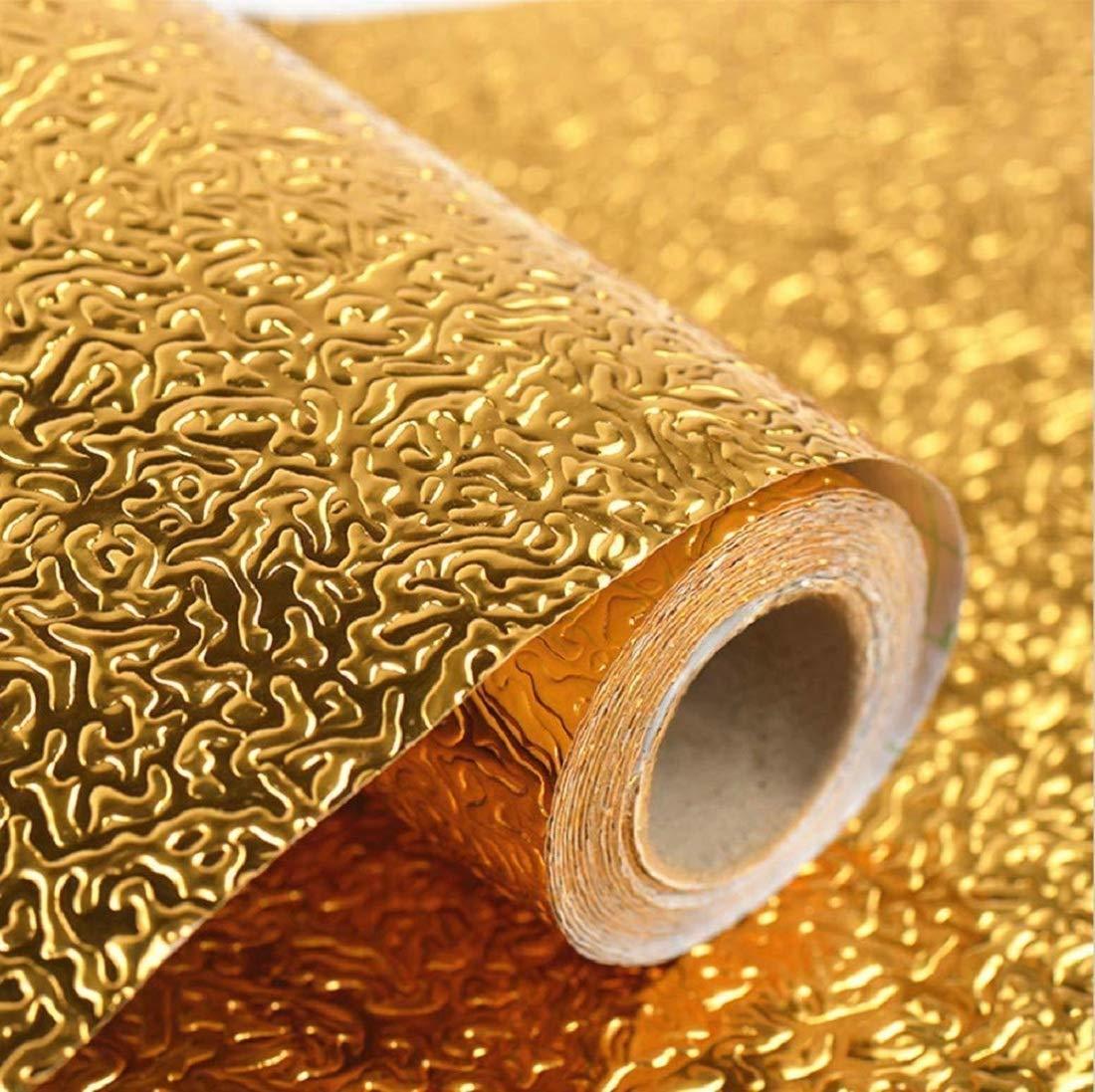 Golden Aluminum Foil Sticker