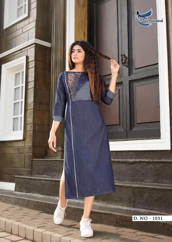 Kumb Premier Straight Kurti Set - Color: As Per Catalog